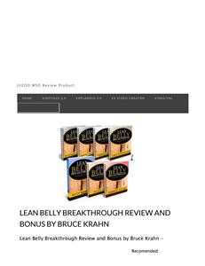 Dr Hendricks Lean Belly Breakthrough