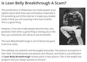 Lean Belly Breakthrough Program Pdf